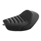 Black Solo Driver Seat for Harley Sportster XL Iron 883 1200 (2010-2022)