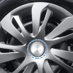 4 Pcs 60mm Chrome Wheel Center Caps for Universal Rims No Logo