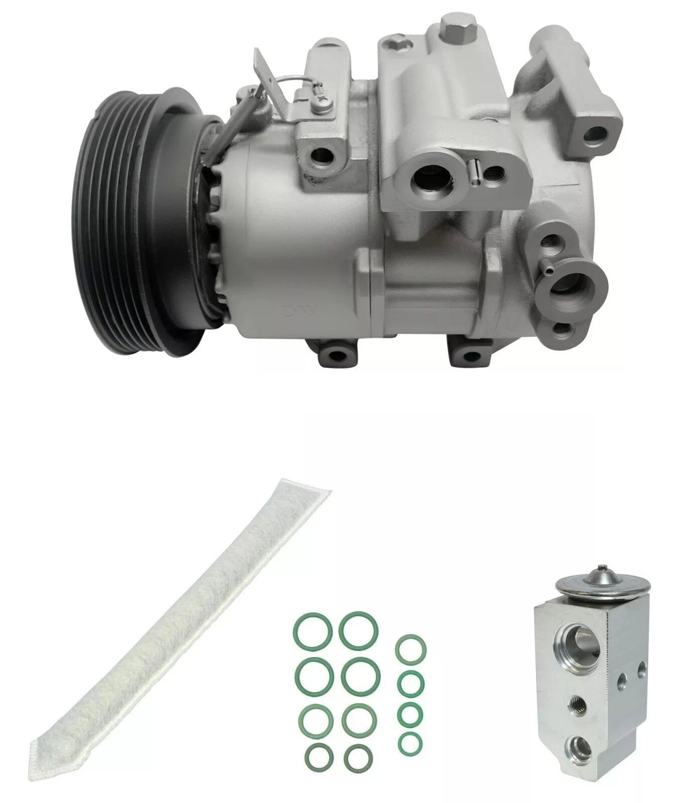 AC Compressor Kit Replacement for Hyundai Veloster 1.6L Turbo (2014–2014)