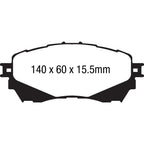 2X Brake Disc and Pad Kit for Mazda CX-9