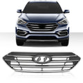 Front Bumper Upper Grille Assembly for Hyundai Santa Fe Sport (2017–2018)