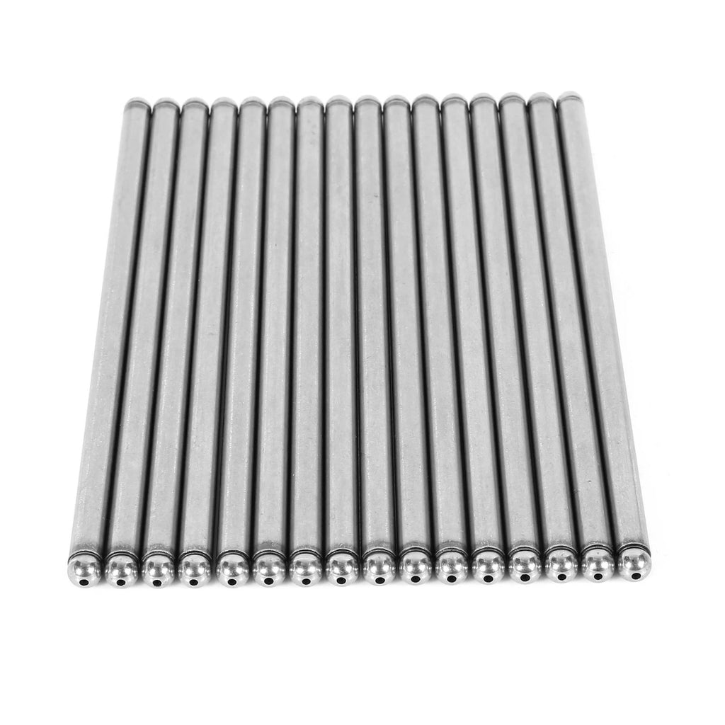 16pcs Push Rods 5/16 Inch for Chevy Small Block SBC (1968–1998)