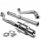 4" Rolled Tip Stainless Steel Exhaust Catback System for Honda Accord (1994–1997)