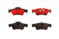 Set of 4 Brembo Rear NAO Ceramic Brake Pads for Mercedes-Benz W463 W251 W164