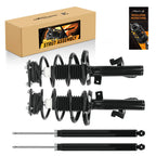 MaXpeedingrods Rear Front Struts w/Coil Spring for Mazda 5 2006-2010 2.3L