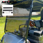Windshield for Yamaha G29 Drive (2007–2016) Tinted Folding Windscreen