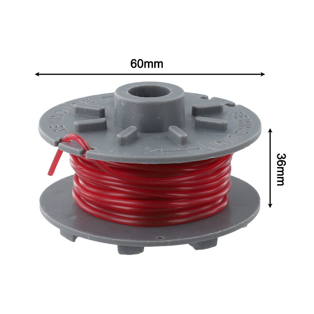 Replacement Spools with Grass Rope Cover for 0536420 Electric Lawn Mowers