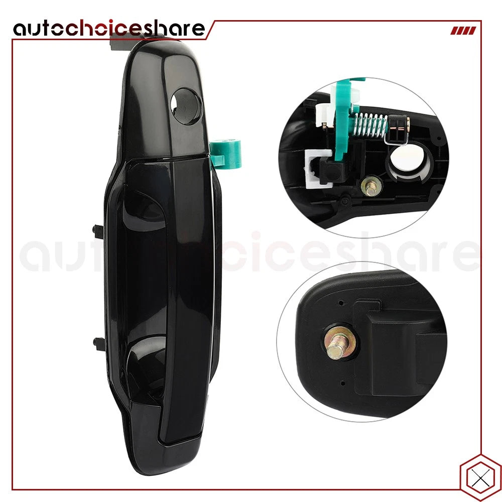 Front Right Exterior Door Handle for Kia Sorento (2003-2009) Black