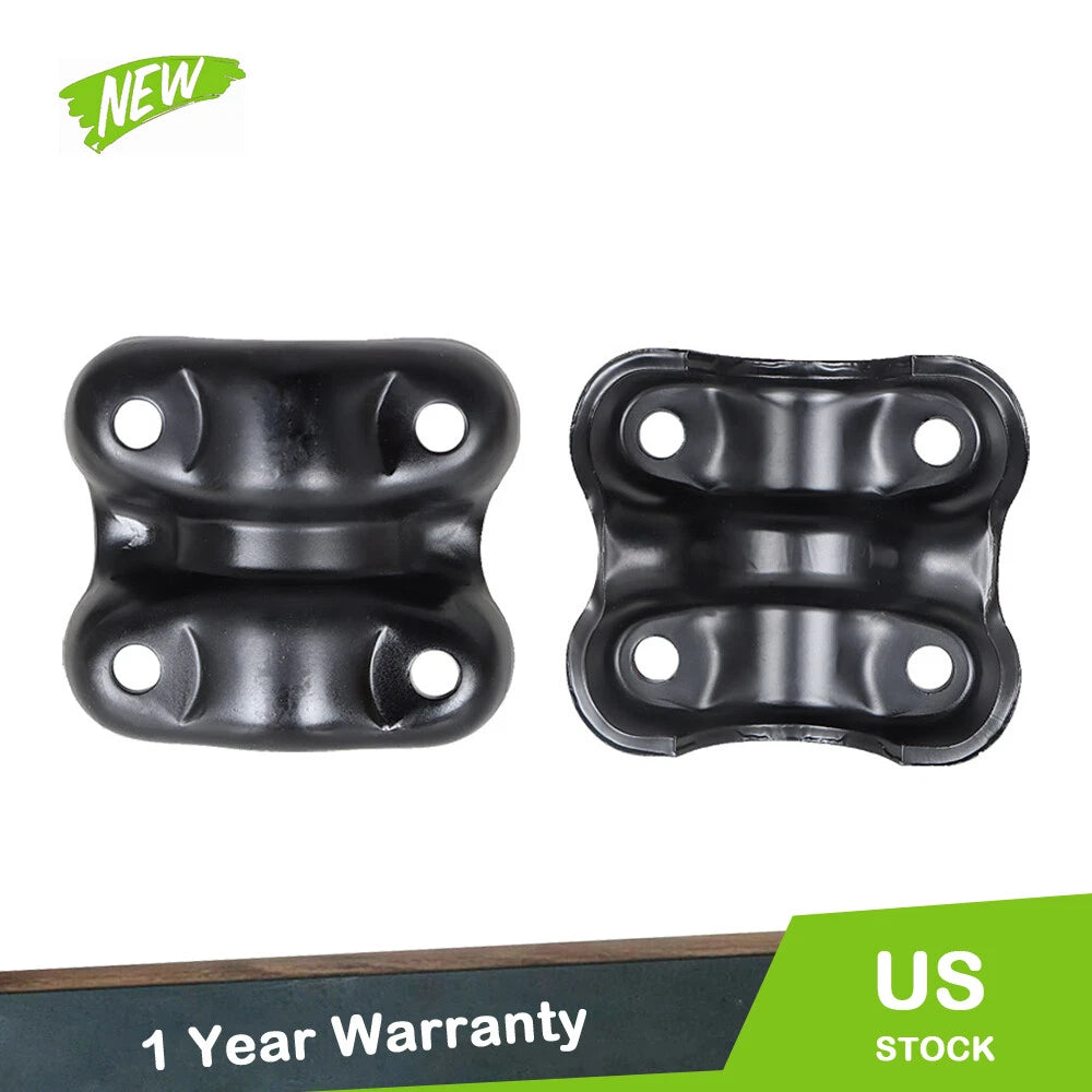 Set of 2 Rear Axle U Bolt Plates for Cadillac Silverado Sierra 1500 (1988–2000)