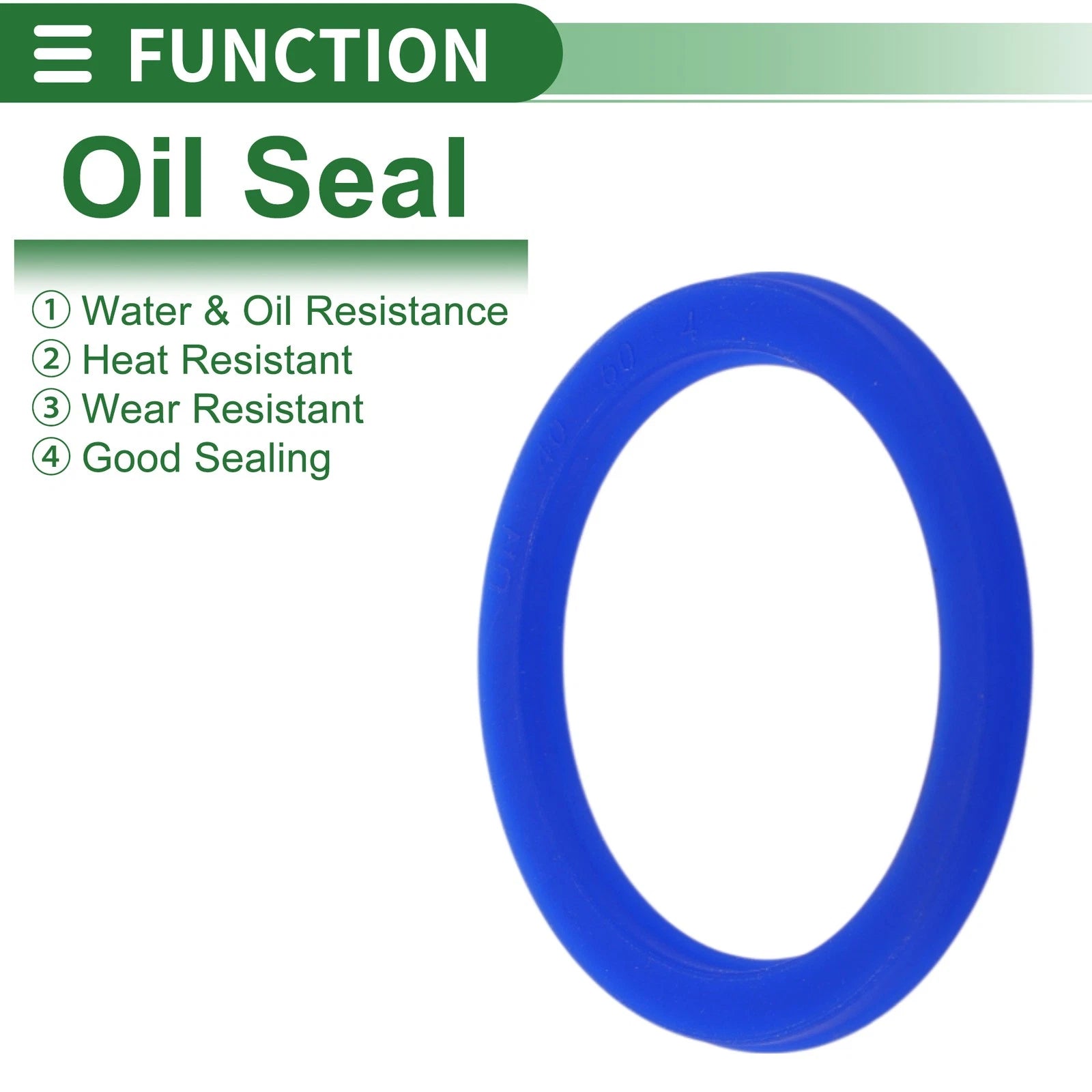 Set of 5 Oil Seal Rotary Shaft Seal 40x50x4mm for Various Models