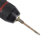 Set of 5 Hexagonal Handle Drill Bits for Glass and Concrete
