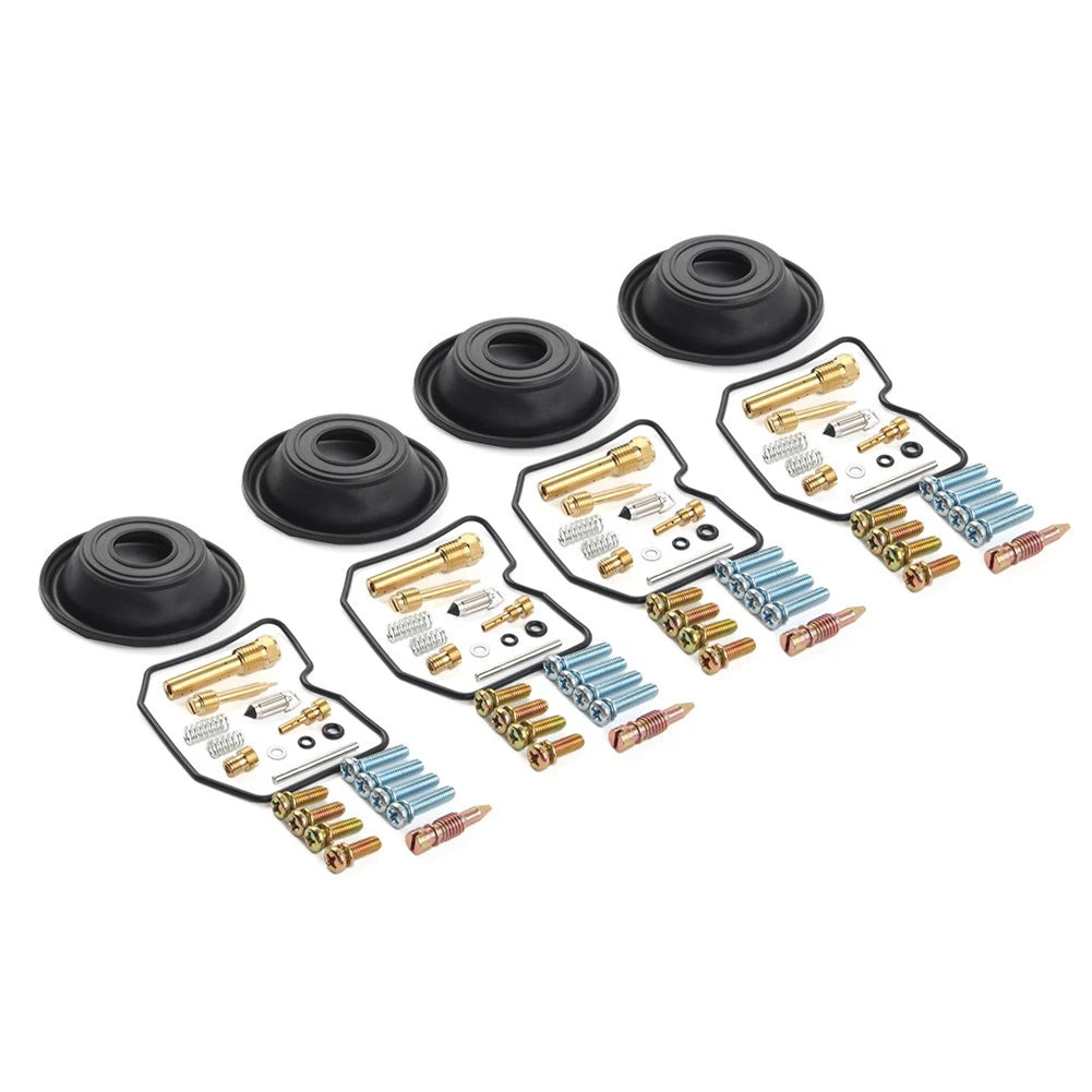 Set of 4 Carburetor Repair Kits for Kawasaki ZG1000 (1989–2006)