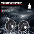 Set of Smoked Lens Rear Bumper Reverse Lights for Beetle (1998–2005)