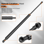 Set of 2 Hood & Trunk Lift Supports for Lexus GS350 (2007–2011)