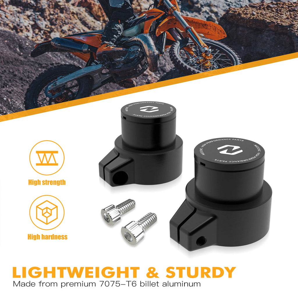 Fork Tube Extension Riser for KTM 390 Adventure (2020–2024)