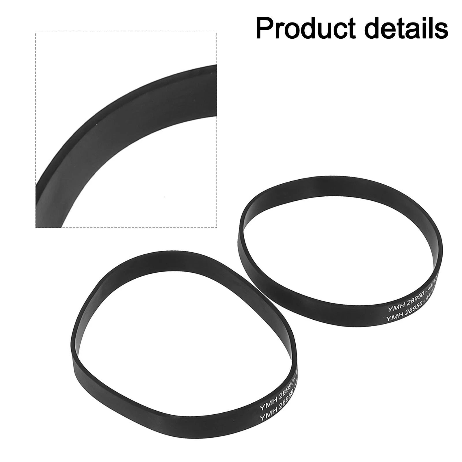 Belts for Hoover YMH28950 Vacuum Cleaner (Evo Pets BO02IC)