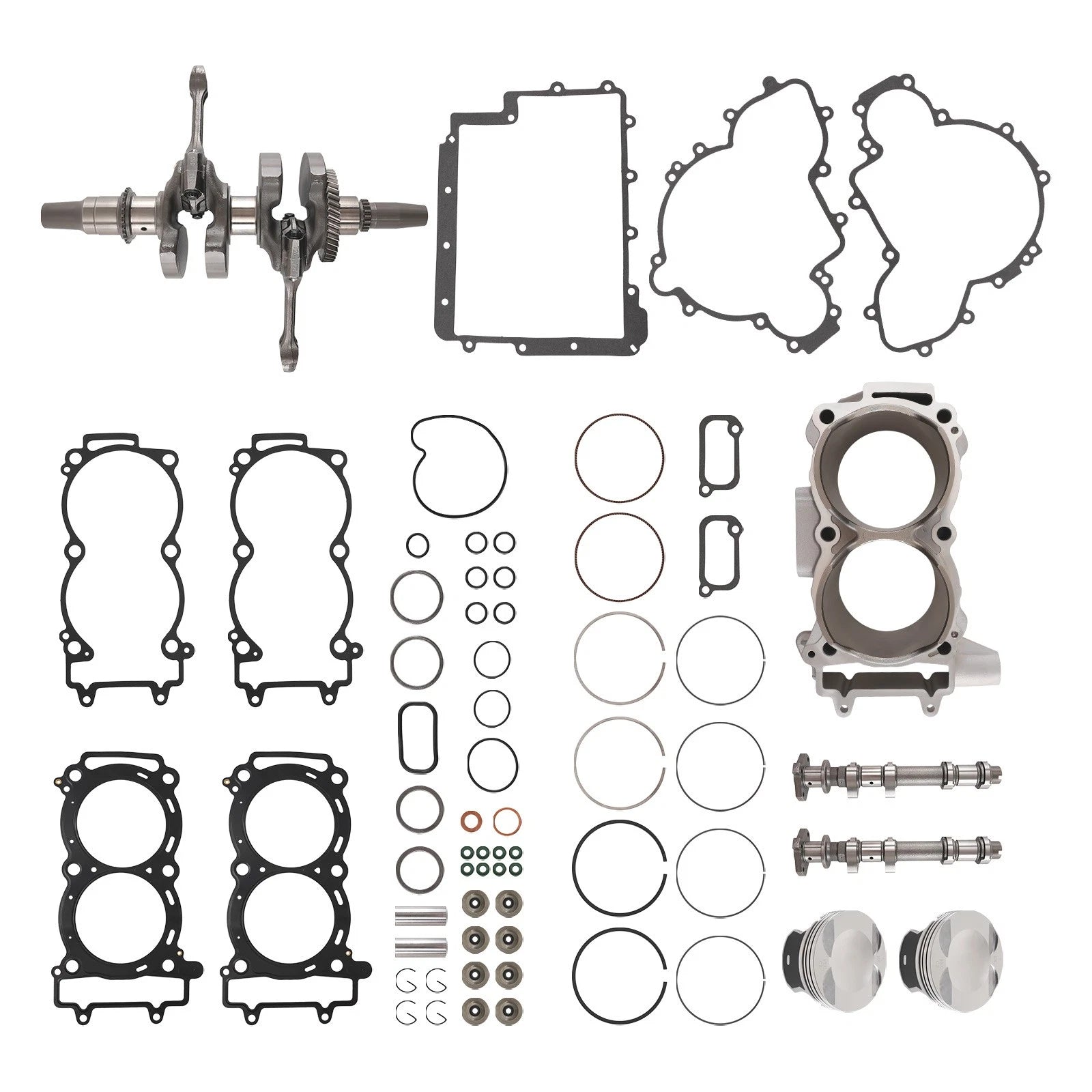 Engine Rebuild Kit with Crankshaft & Camshafts for Polaris RZR XP 900 (2011–2014)
