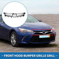 Front Hood Bumper Grille for Toyota Camry (2015) Chrome Silver Black