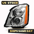 HID/Xenon Headlight for Cadillac DTS (2006–2011) w/ Bulbs & Ballast Driver Left