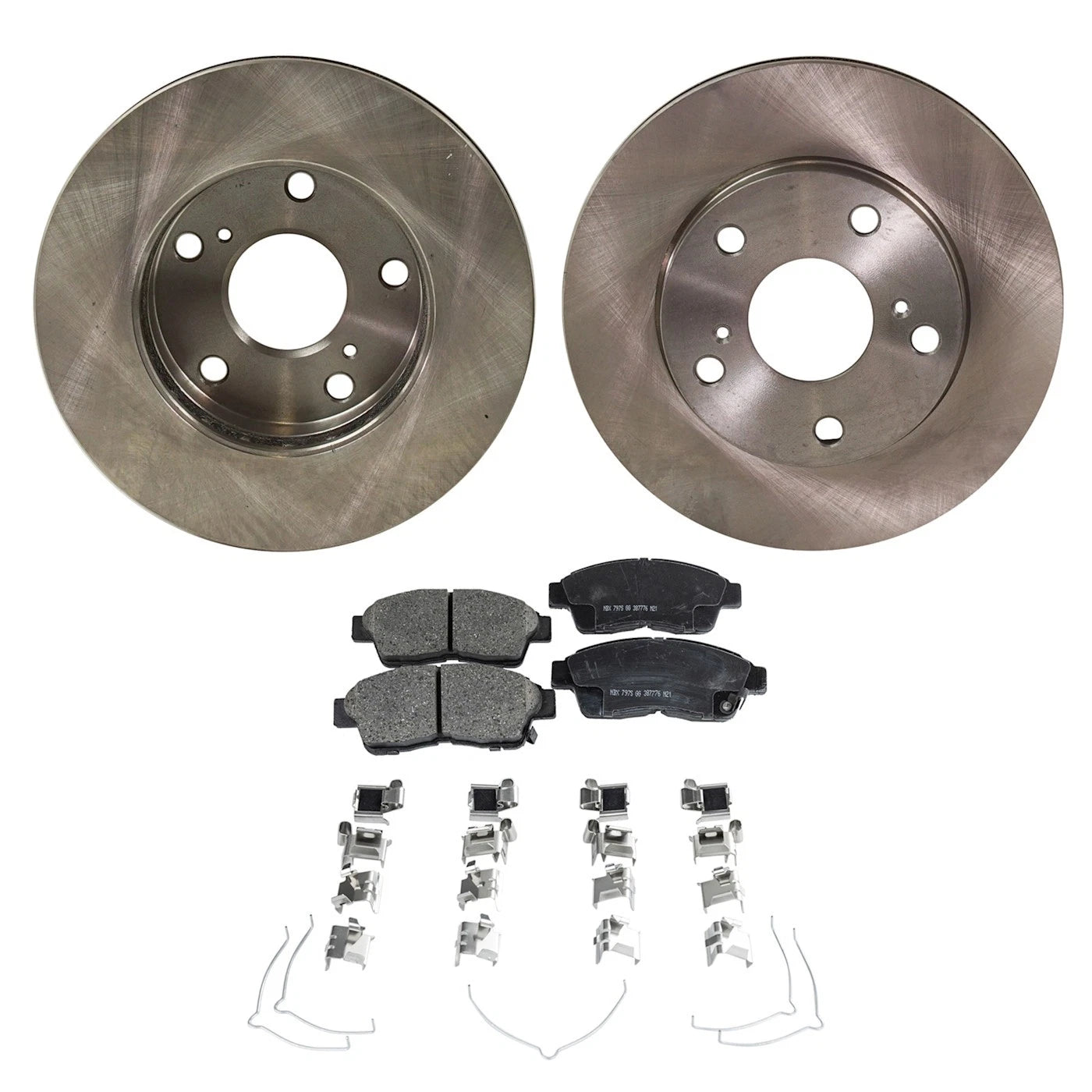 Disc Brake & Pad Kit for Toyota Camry (1992–2001) Front Ceramic Pads