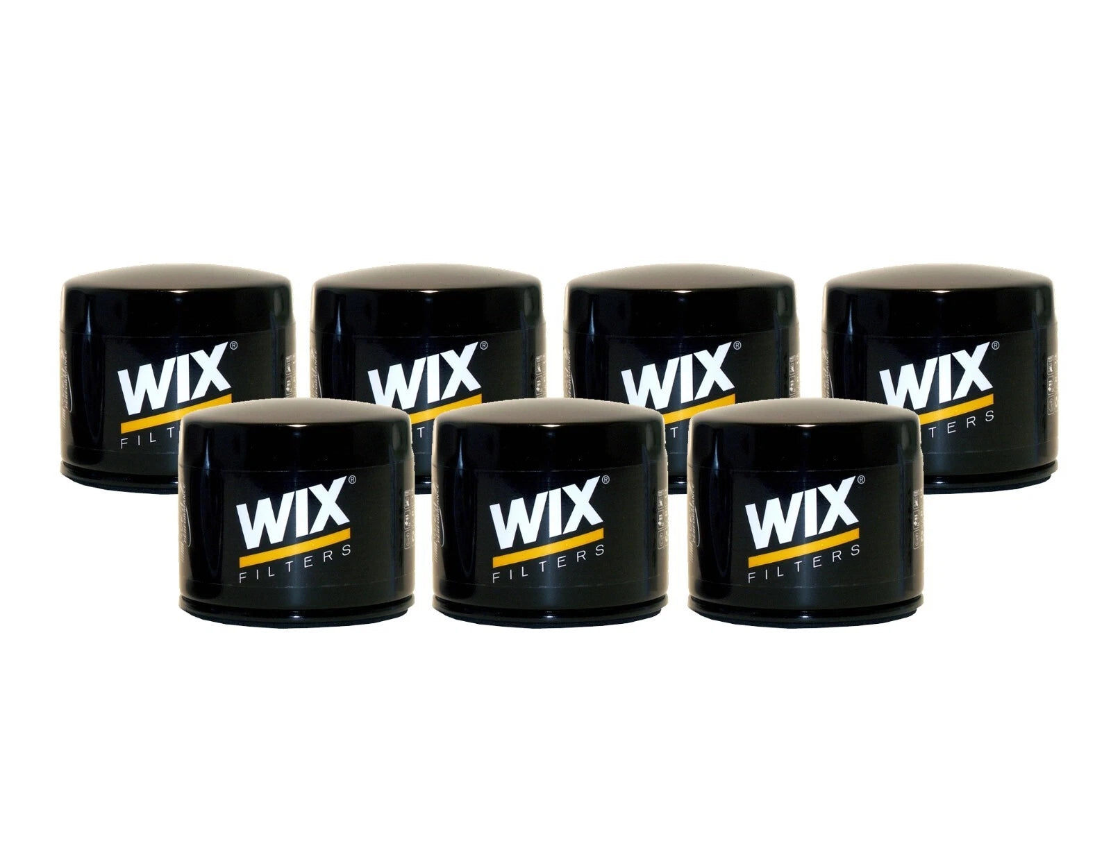 Set of 7 Engine Oil Filters for Chevrolet GMC Pontiac (StdAsp)
