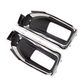 Pair Fog Light Lamp Bezel Chrome Trim Cover for GMC Yukon XL (2015–2020)