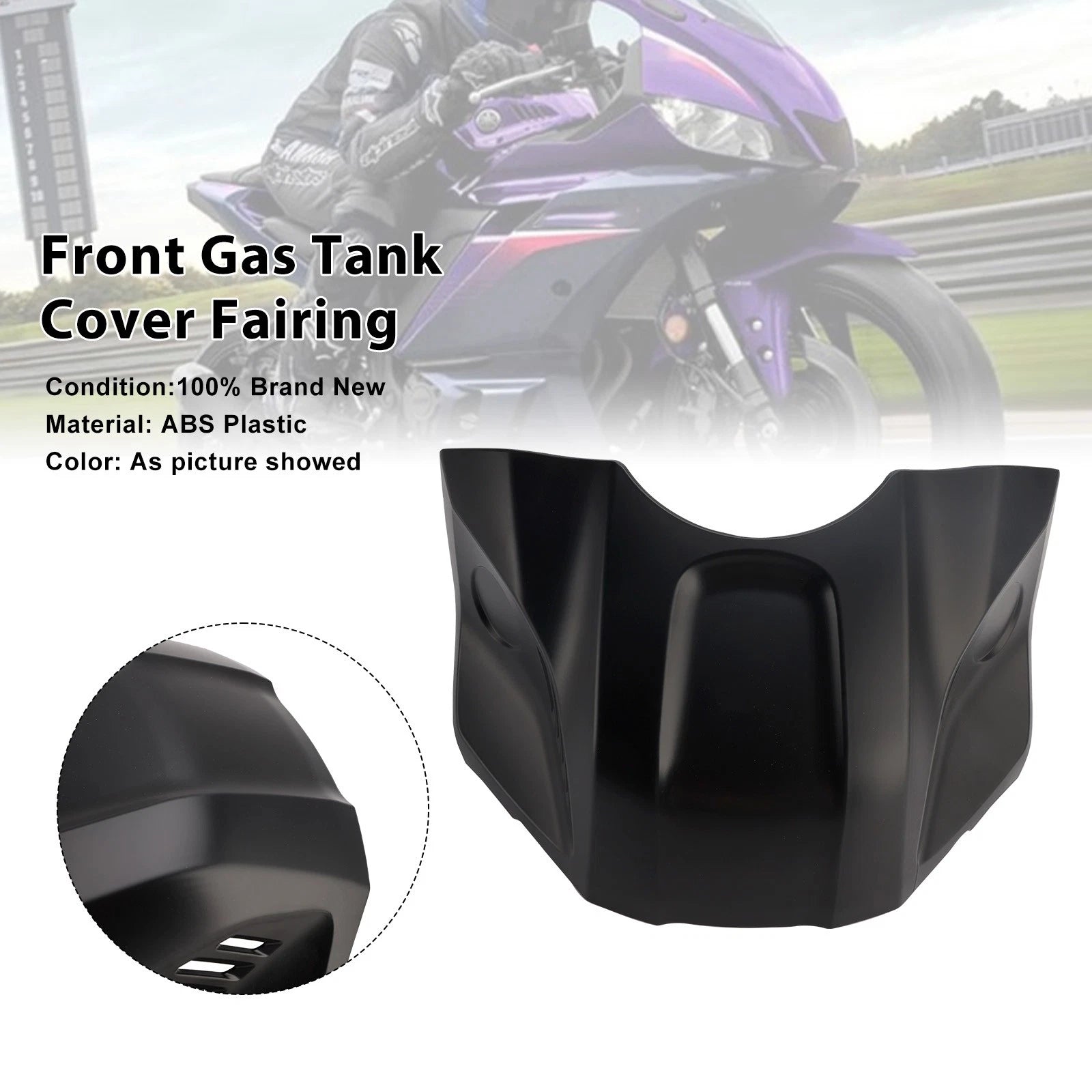 Front Gas Tank Cover Fairing for Yamaha YZF-R3 R25 (2025–2026) Matte Black