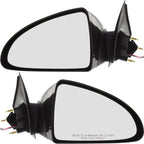 Power Mirror Set for Pontiac G6 (2008–2010) Manual Folding Paintable