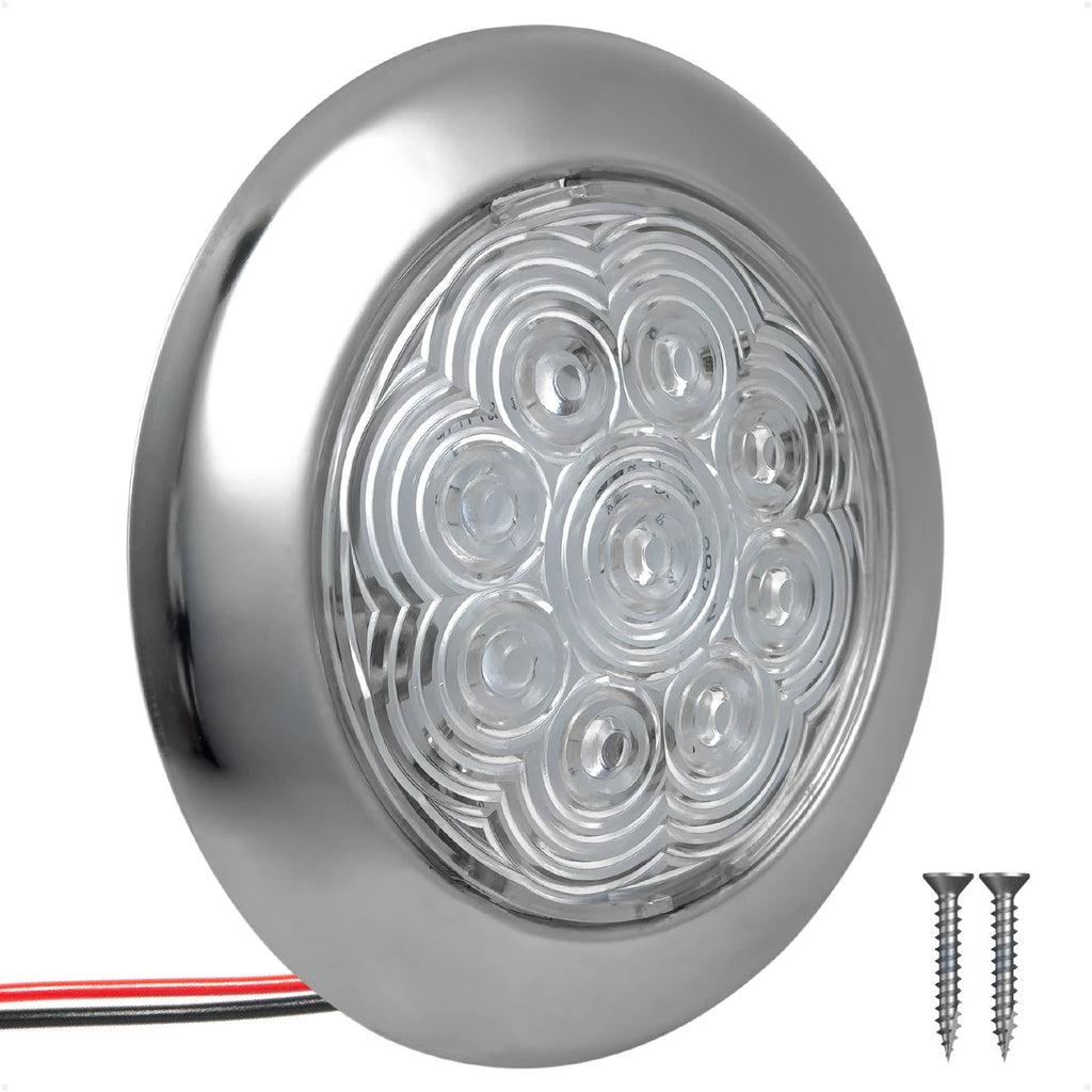 LED Interior Dome Ceiling Light for Universal Use (12V)