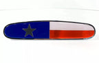 Texas Flag Emblem for Freightliner Chrome Die Cast Heavy Duty (10-1/8" x 2-1/8")