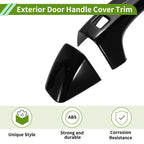 Set of 1 Exterior Door Handle Cover Trim for Kia K5 (2020–2025) Gloss Black ABS