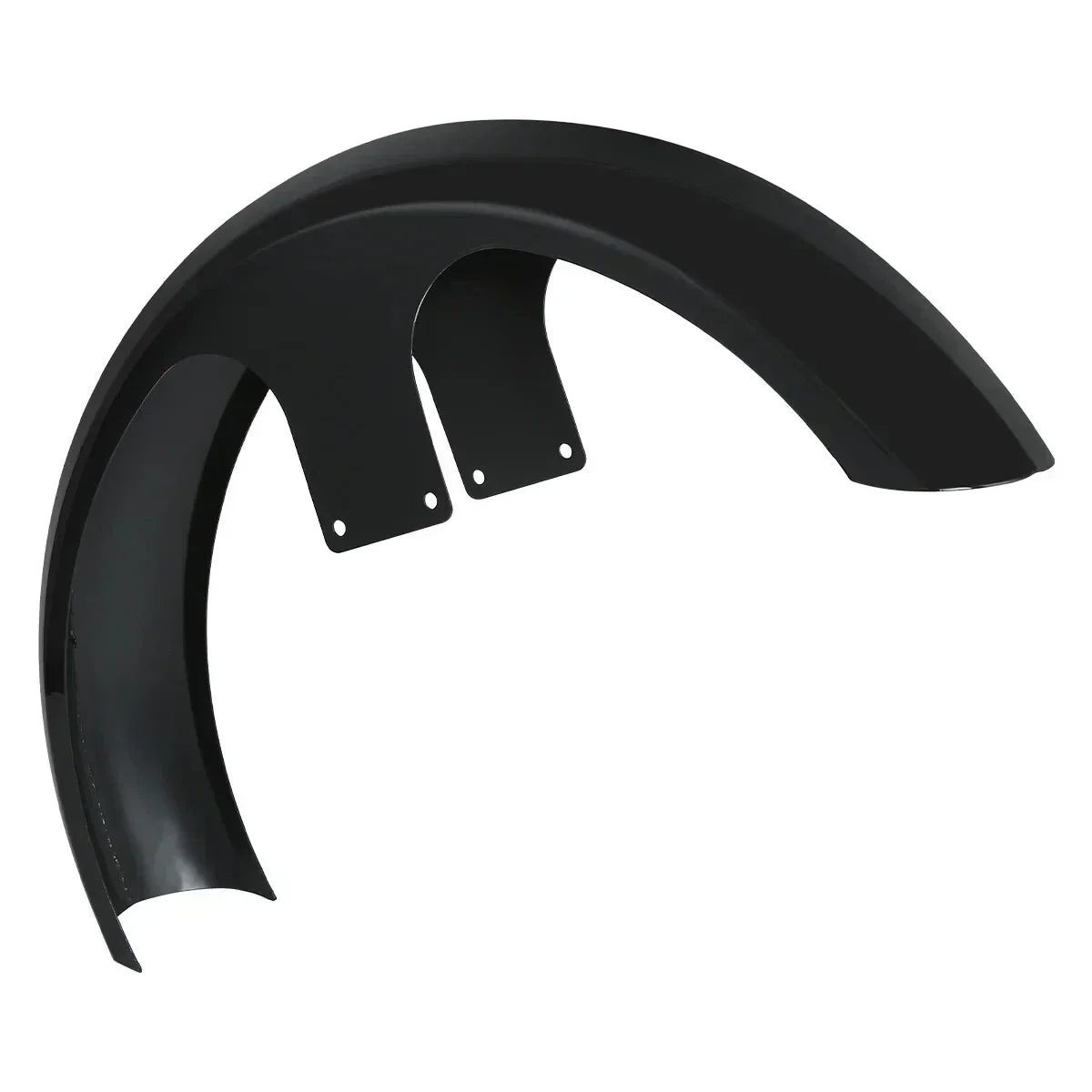 Gloss Black 26" Front Fender for Harley Custom Baggers Touring Electra Glide