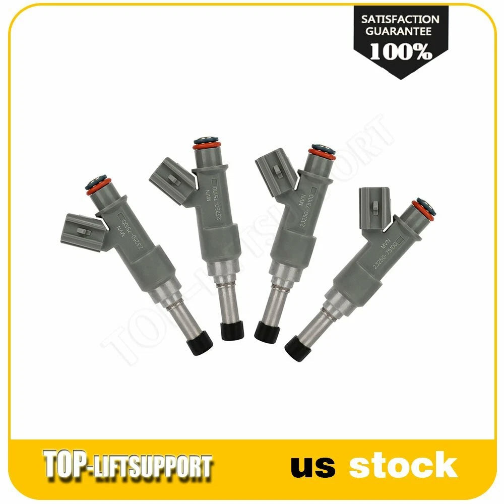 Set of 4 Fuel Injectors for Toyota Tacoma 2.7L I4 (2005–2016)