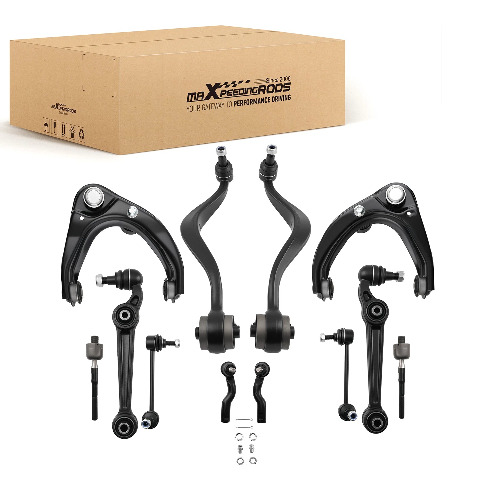 Front Lower Upper Control Arm Stabilizer Bar Link for Ford Fusion MKZ (2006–2007)