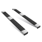 Set of 2 Chrome Side Step Nerf Bars for Silverado/Sierra (2007–2019)