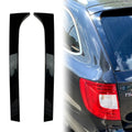 Rear Black Window Spoiler Trim Covers for Skoda Superb (2008-2015)