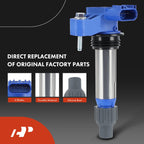 Set of 6 Ignition Coils & Iridium Platinum Spark Plugs for Chevy GMC Buick
