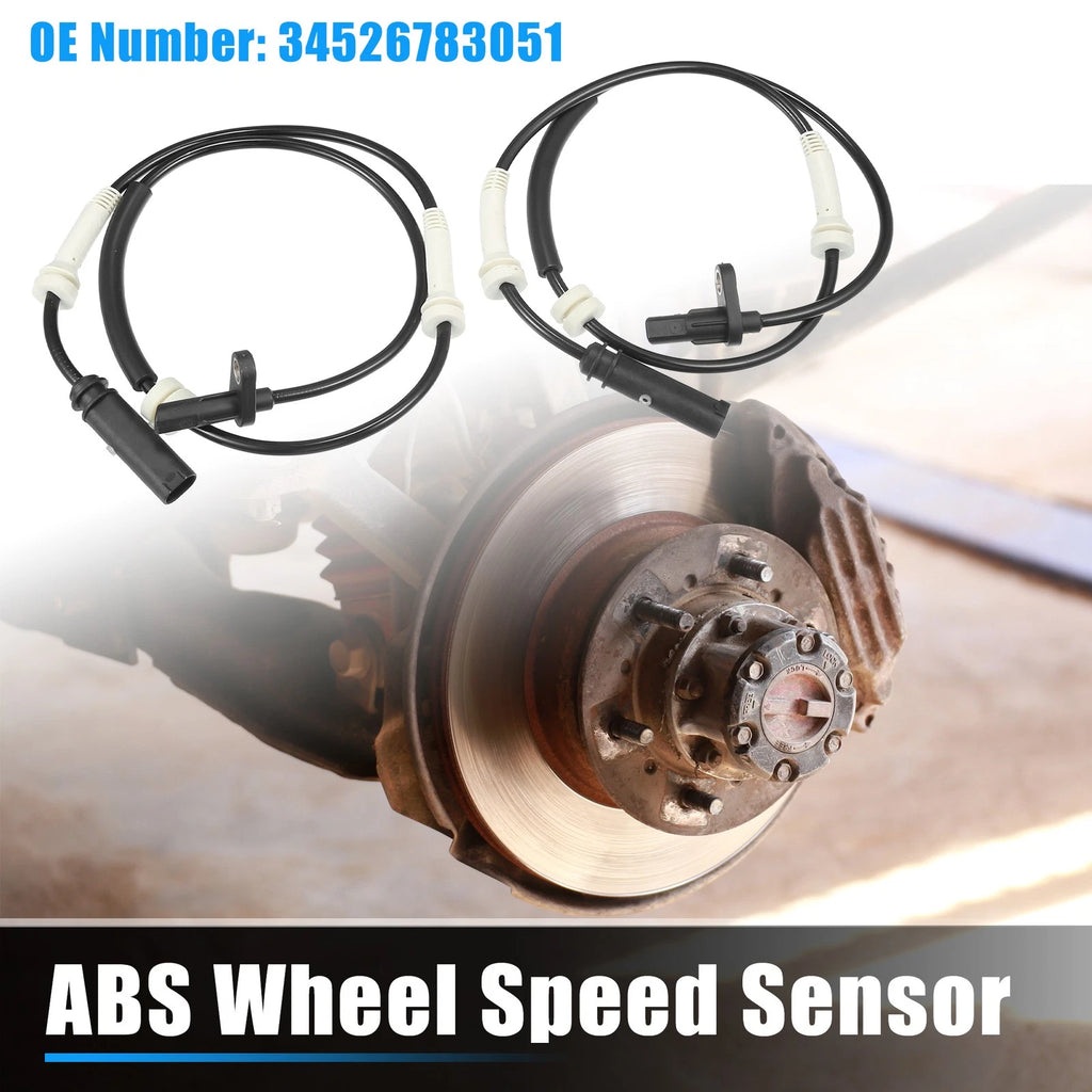 2Pcs ABS Wheel Speed Sensor for BMW 228i (2016) No. 34526783051