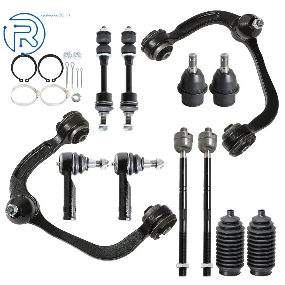Front Upper Control Arm Tie Rods Sway Bars for Lincoln Mark LT, Ford F-150 (2005–2008)