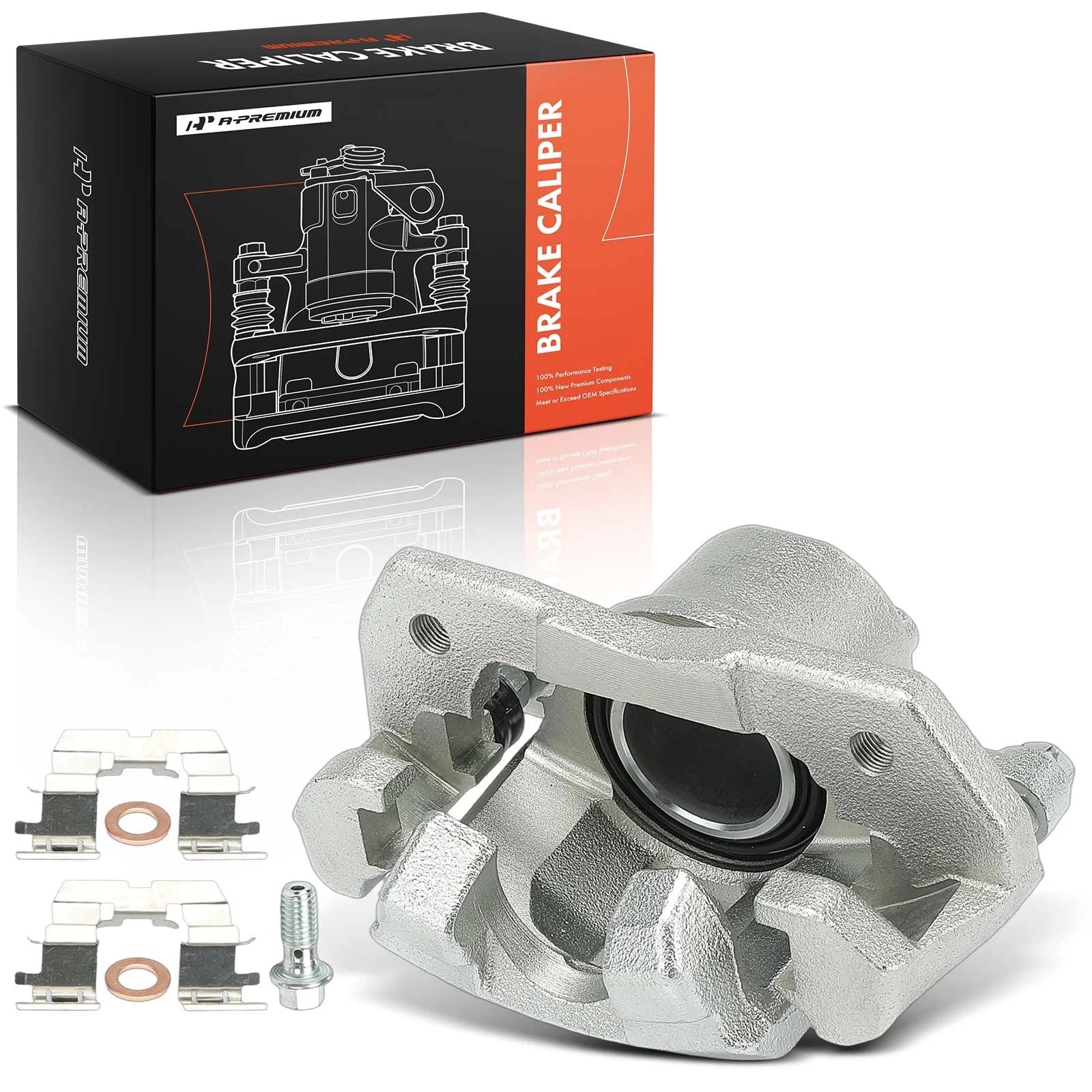 Front Driver Side LH Brake Caliper and Bracket for Toyota Echo (2000-2000)