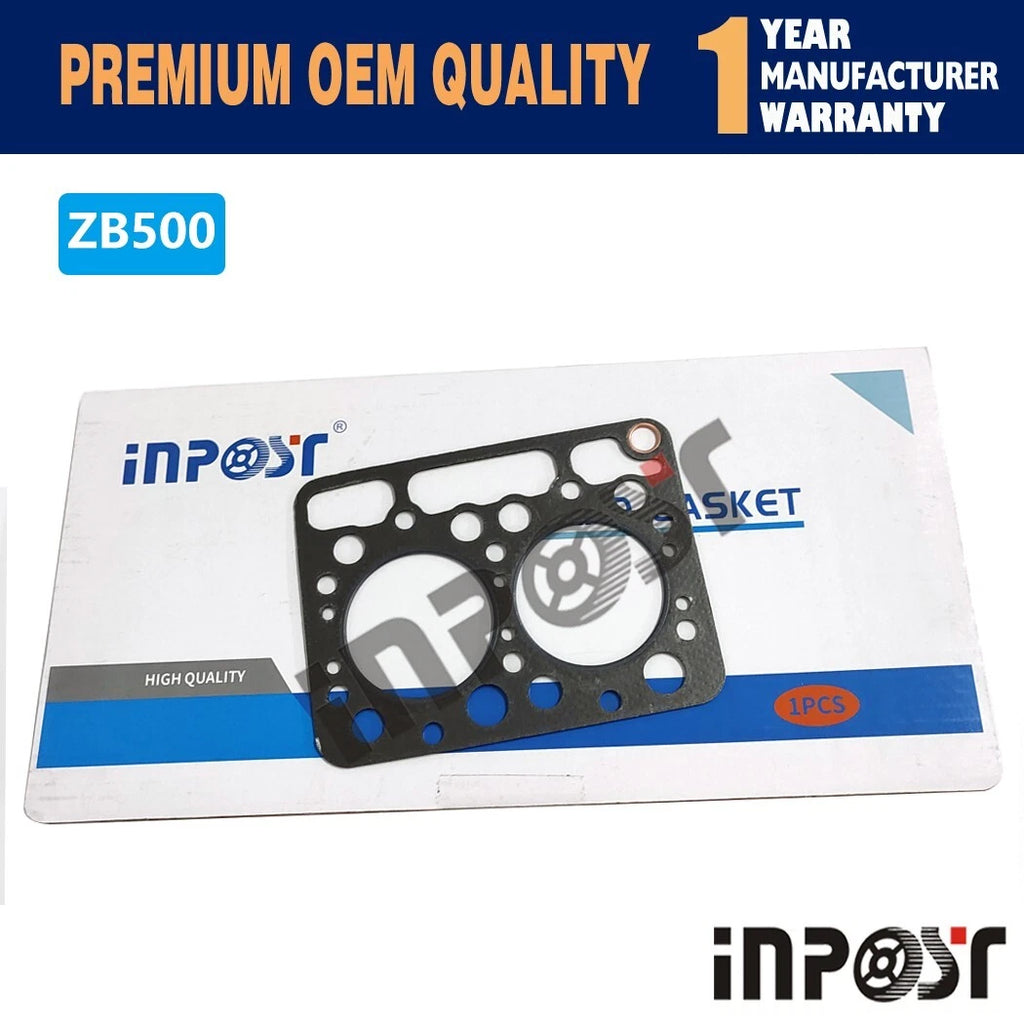 Cylinder Head Gasket for Kubota Z500 ZB500 (Graphite)