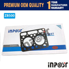 Cylinder Head Gasket for Kubota Z500 ZB500 (Graphite)