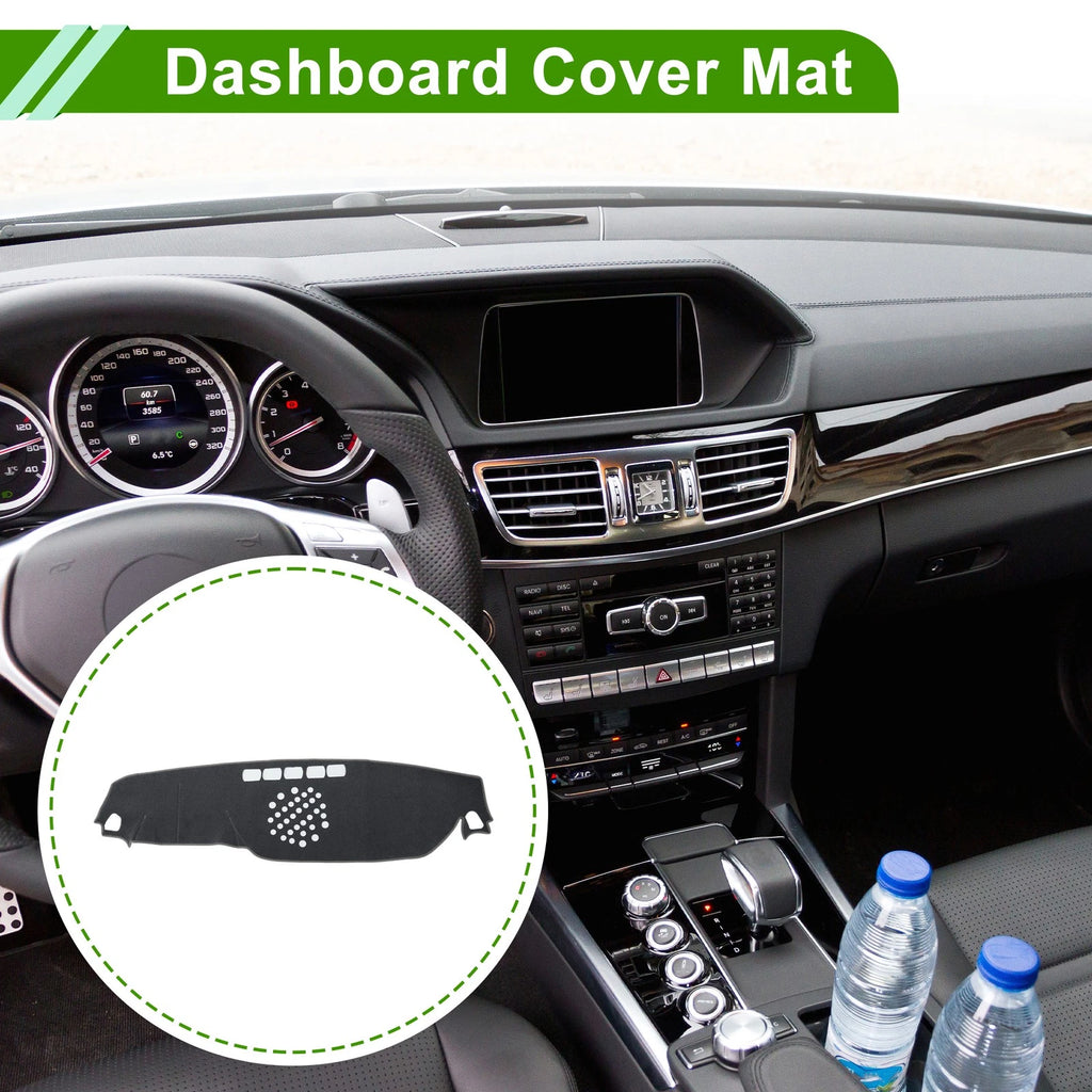 Dashboard Cover for Mercedes-Benz E-Class (2017–2021) Polyester Gray