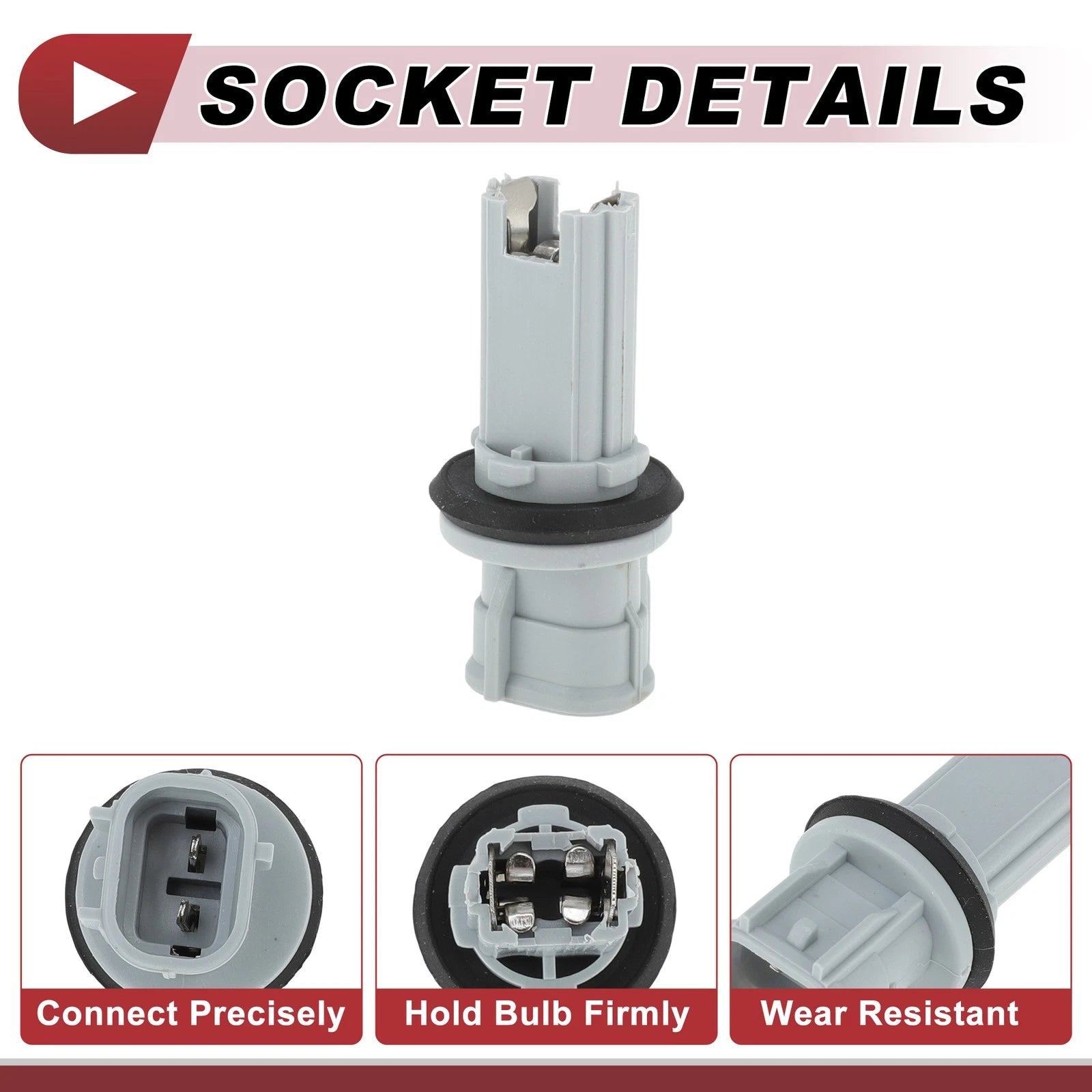 1 Pc Turn Signal Light Socket for Lexus LX470 (1998–2007) No. 9007560004 2 Pin