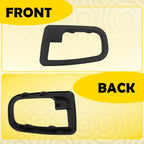 Set of 2 Interior Door Handle Trims for BMW E36 3-Series (1992-1999)