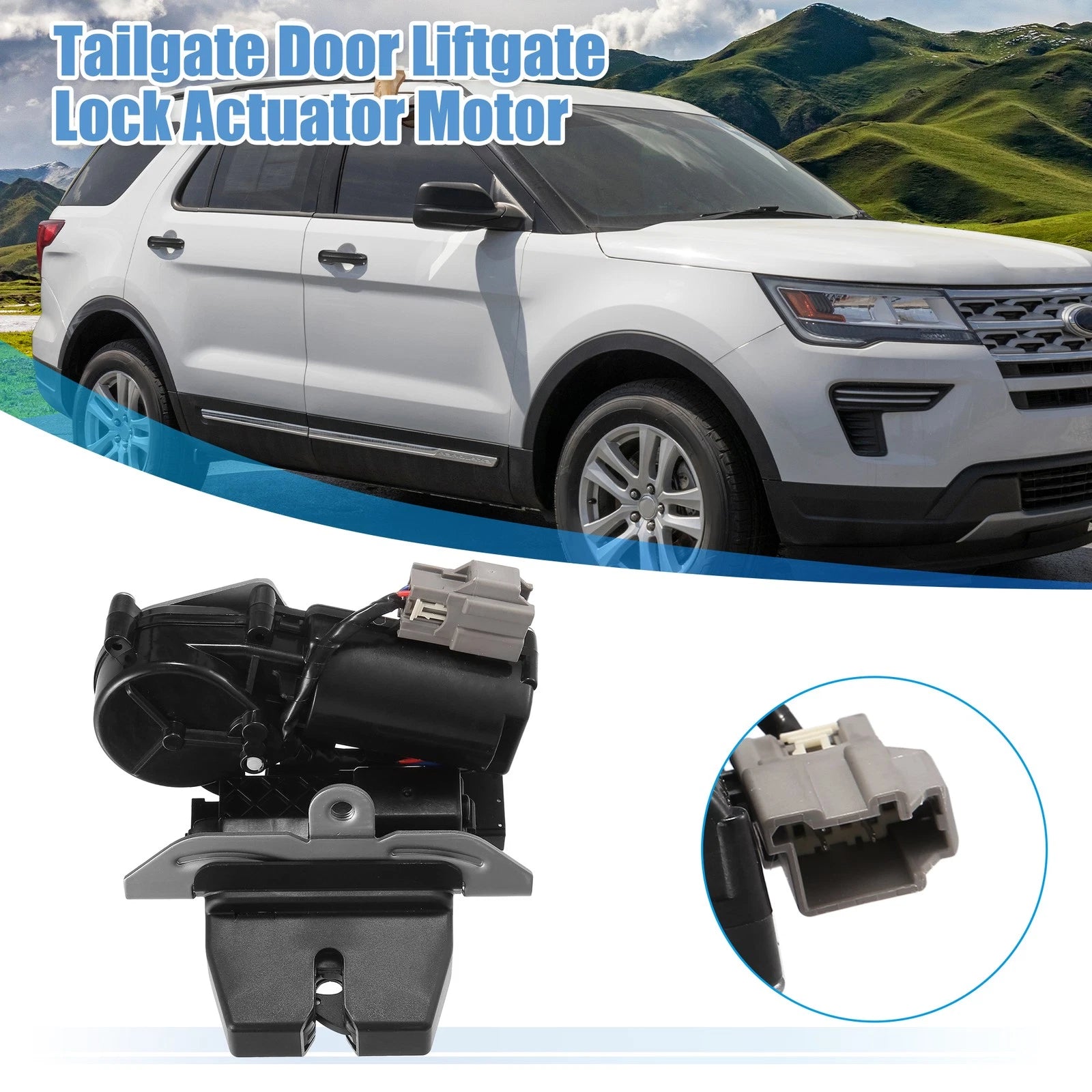 Liftgate Trunk Lock Latch Actuator Motor for Ford Escape Explorer (2013–2019) FA1Z7443150B