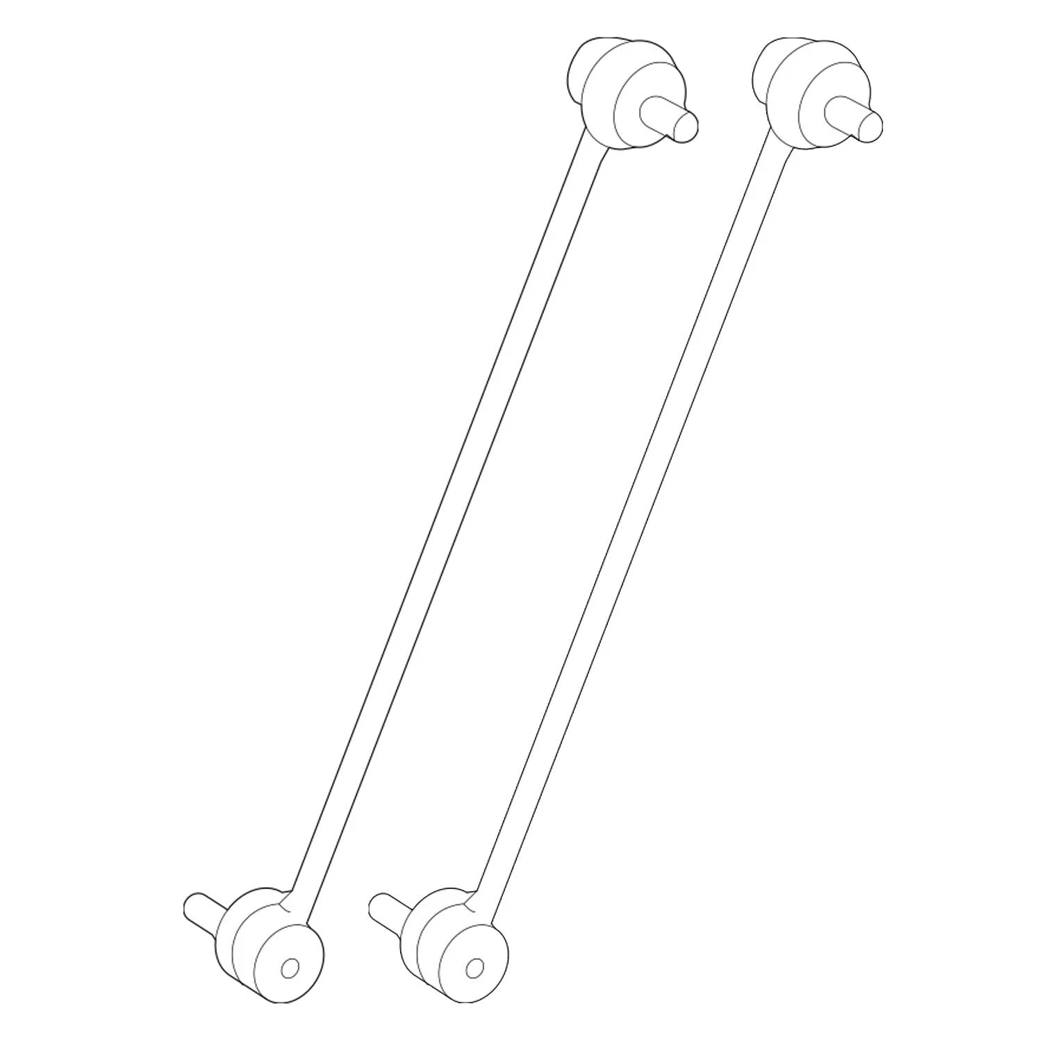 Set of 2 Front Suspension Stabilizer Bar Links for Toyota Lexus