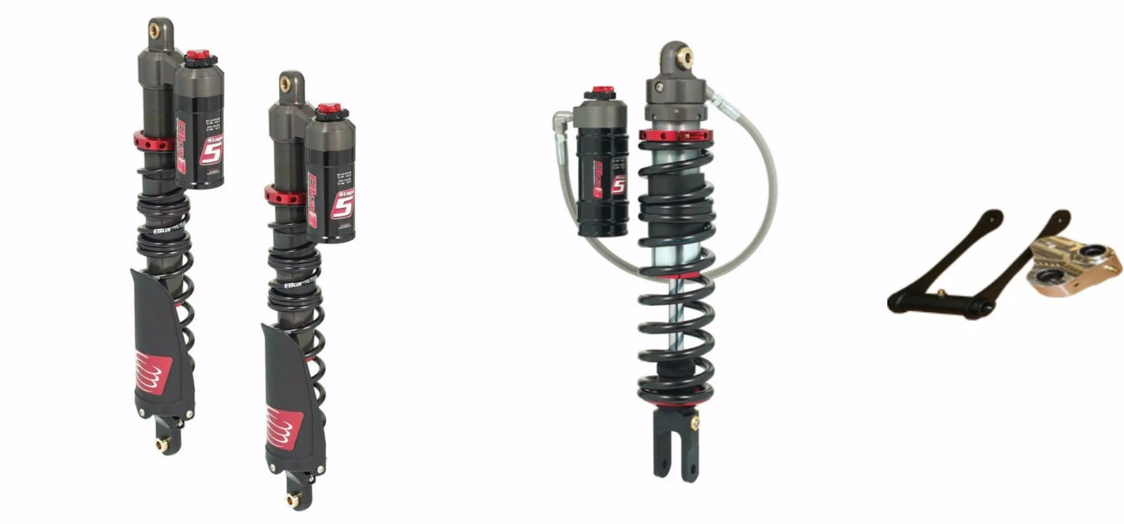 Elka Stage 5 Front Rear Shocks for Yamaha YFZ450R (2009–2023)