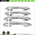 Set of 4 Chrome Door Handle Covers for Toyota Tacoma (2016–2022)