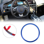 Steering Wheel Decal Cover Ring Trim for Audi A1 A3 A4L A6L Q3 Q5 A5 (2012–2016)